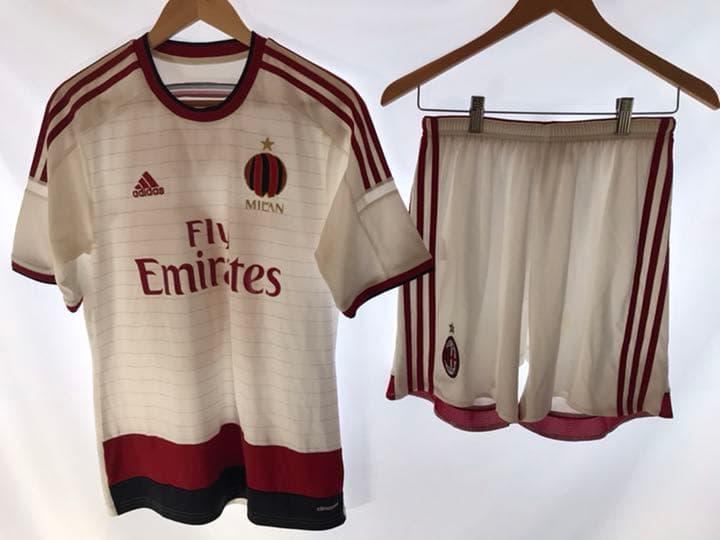 正規品adidas ACミラン「10」本田圭佑Oユニフォームパンツ上下2点セット