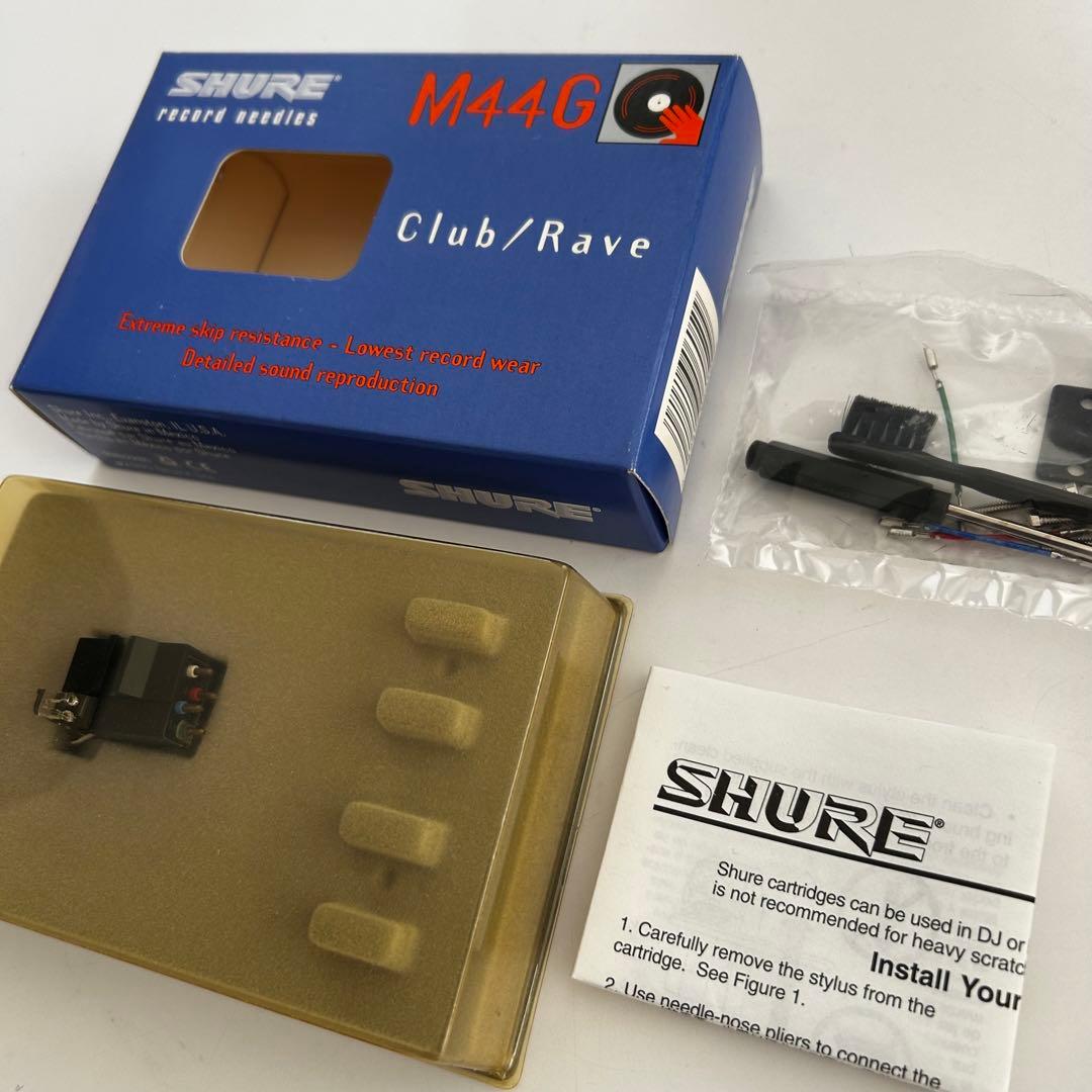 【 未使用品 】 シュア SHURE レコード針 M44G