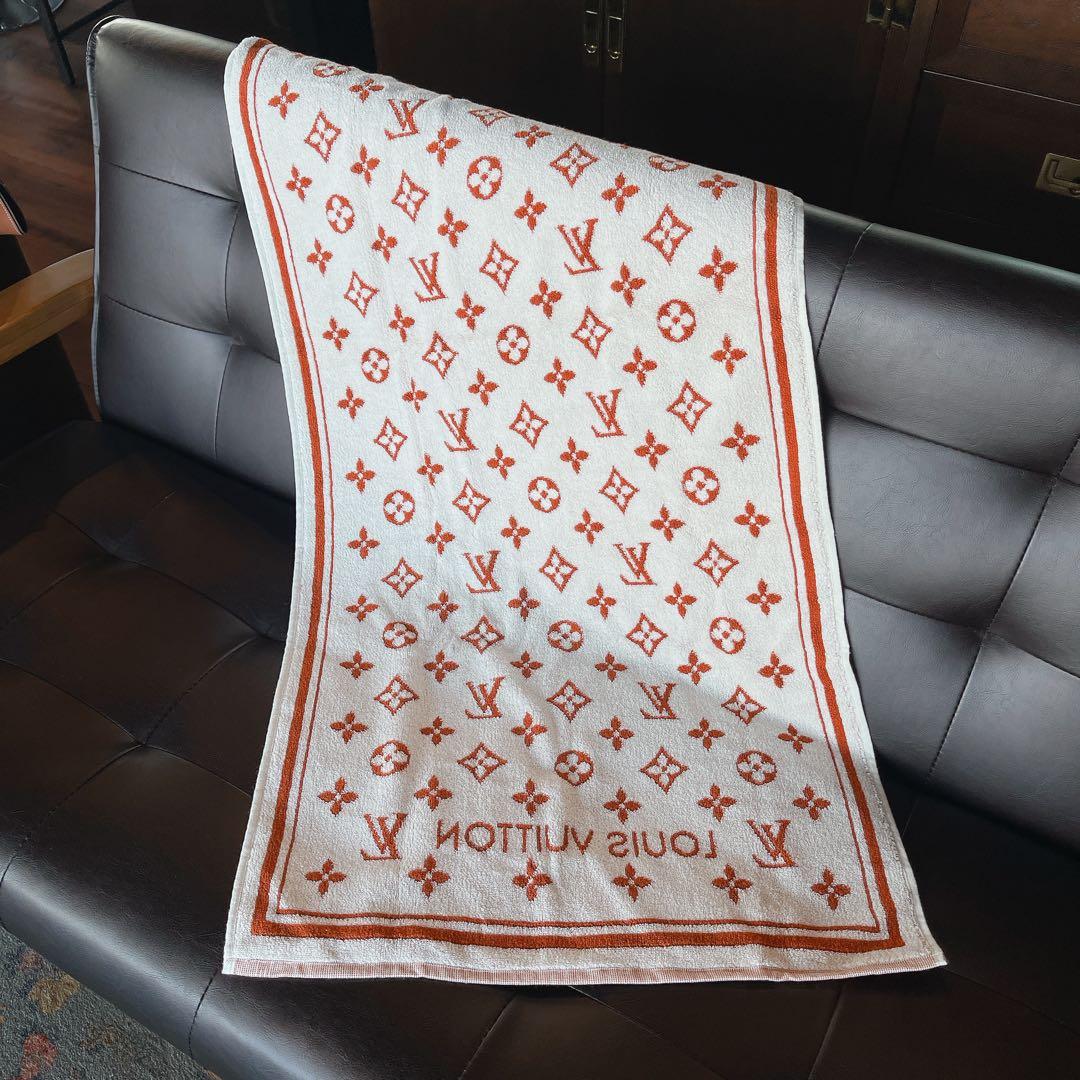 ルイヴィトン セルヴィエットセットLVマッチモノグラム タオル 茶