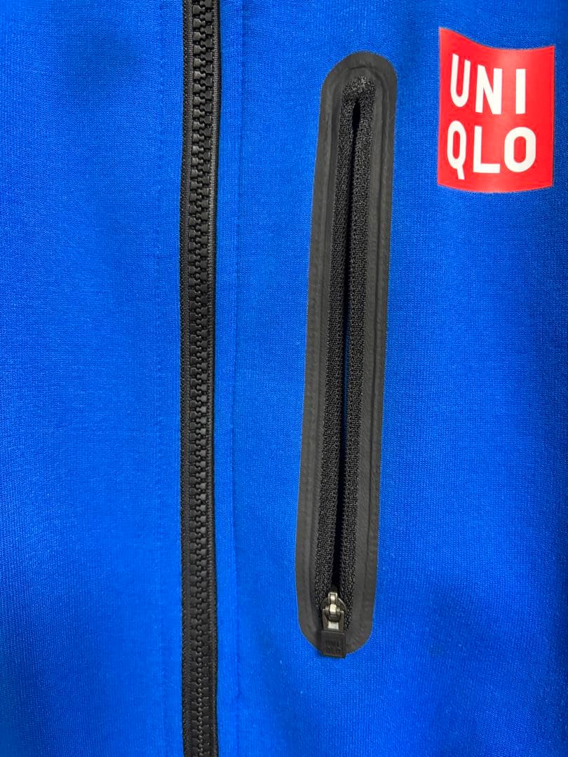 UNIQLO錦織圭モデルスエットパーカージャケットウォームアップウエア硬式テニス