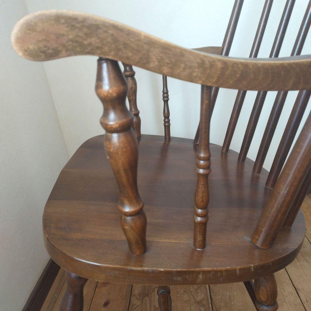 ※直接引き取りorたのメル便※　かしわ ロッキングチェア　※購入前メッセージ必須