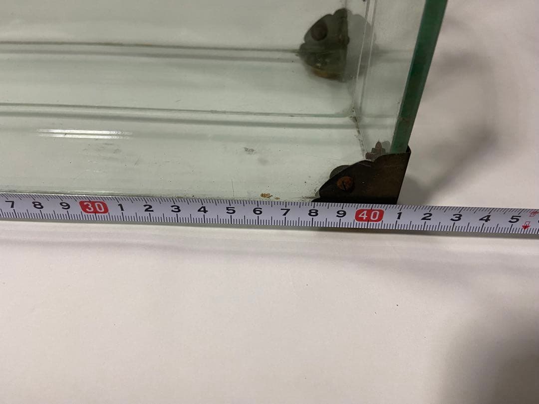 昭和レトロ ガラスの店舗用什器 文房具屋さん 飾り棚 硝子 ディスプレイケース