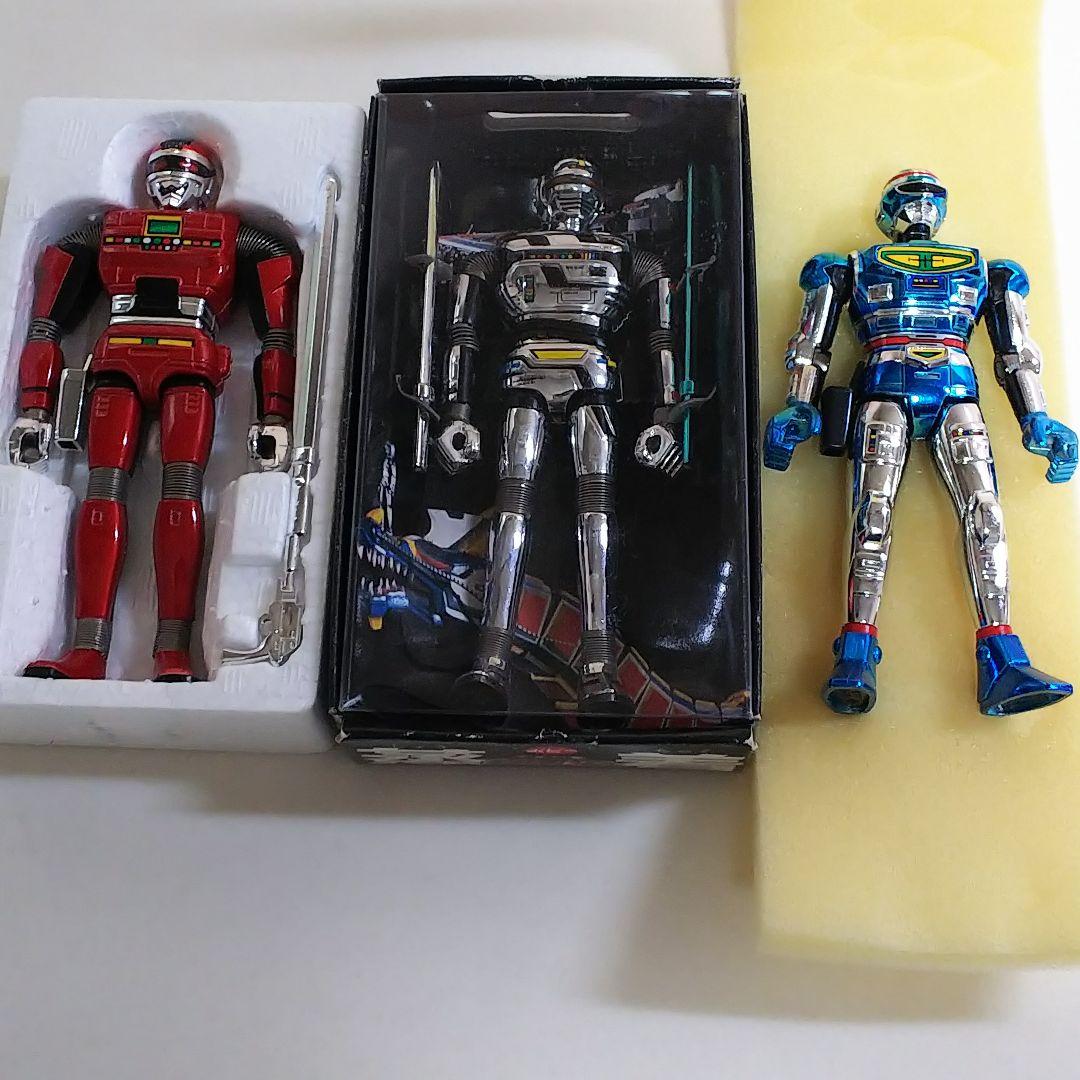 超合金「宇宙刑事ギャバン・シャリバン・シャイダー」３個セット（新品・当時モノ）