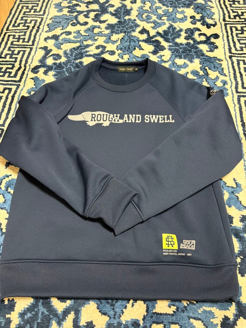 ラフ＆スウェル　ゴルフ　トレーナー　ネイビー　Ｍ　本日限定価格！