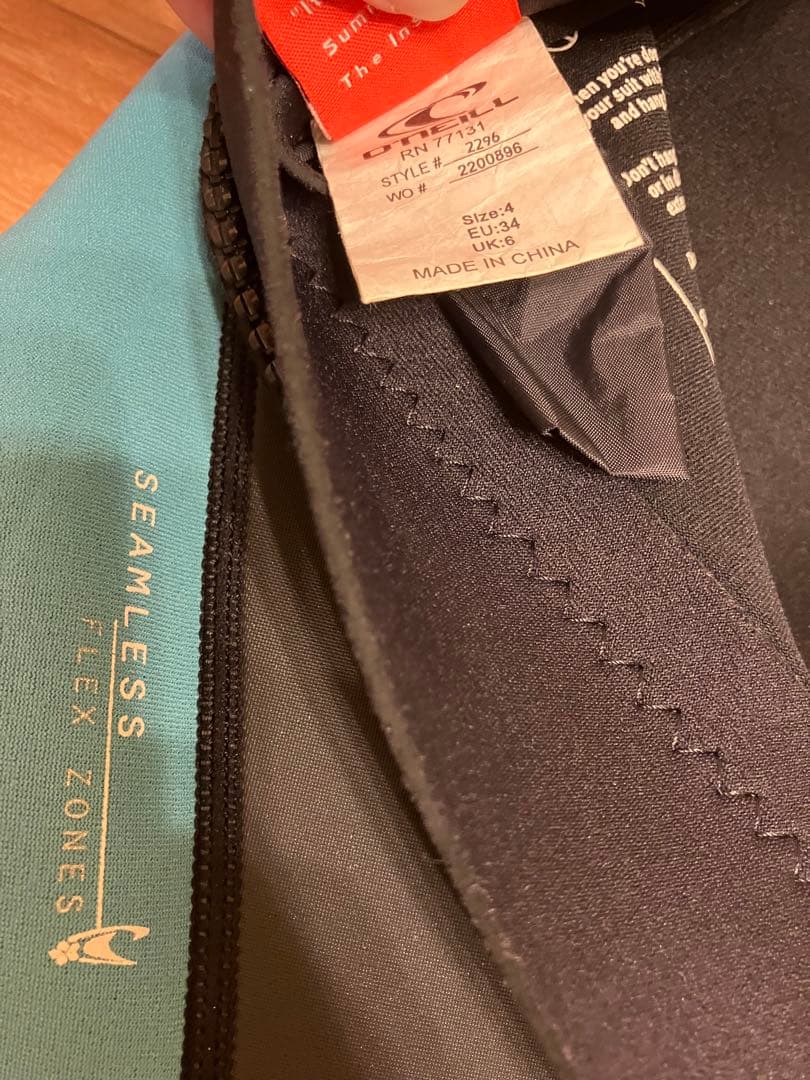 オニールoneill スプリング　ウェトスーツ　ウェットスーツ