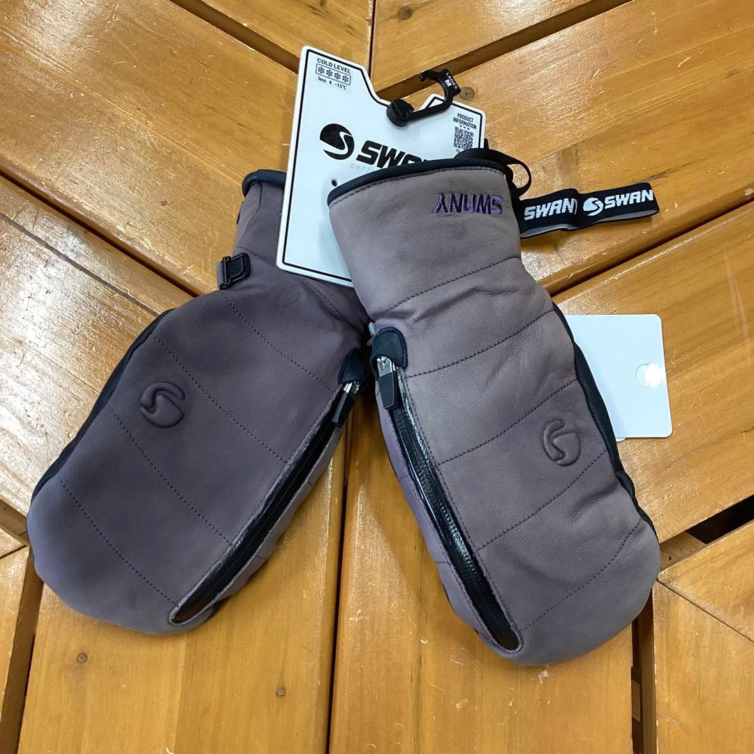 【店頭展示品、色褪せあり】　SWANY スノーボードグローブ　レディース　M