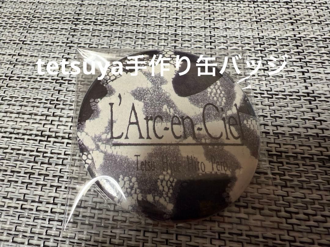 91-92年 手作り缶バッジ ラルク L'Arc ④