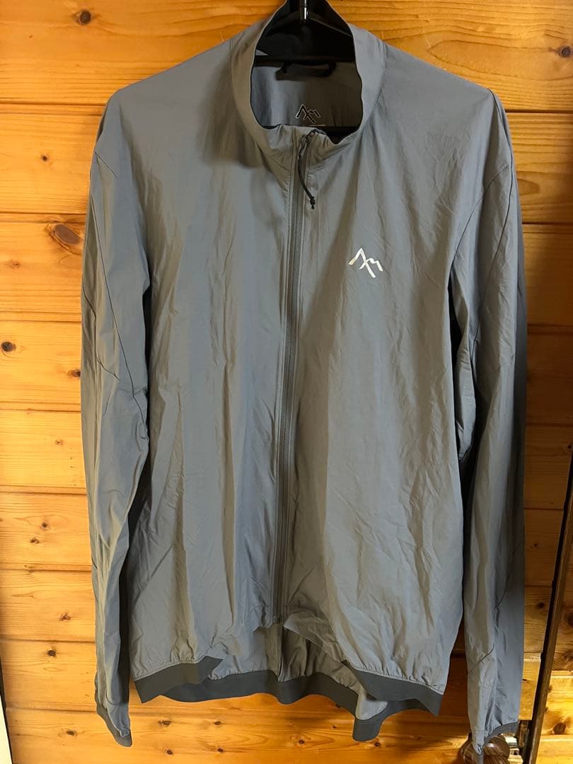 7mesh セブンメッシュ　ウィンドブレーカー　グレー　L 美品