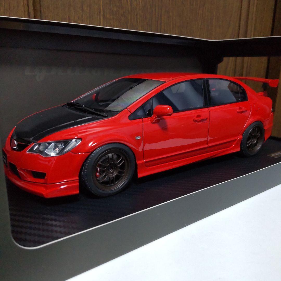 ホンダ シビック FD2 タイプR レッド 1/18 イグニッションモデル