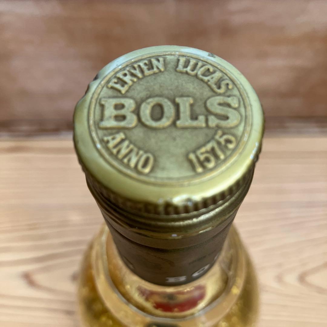 ま*。様 【超希少】BOLS ボルス バレリーナ リキュール 金箔スノードーム