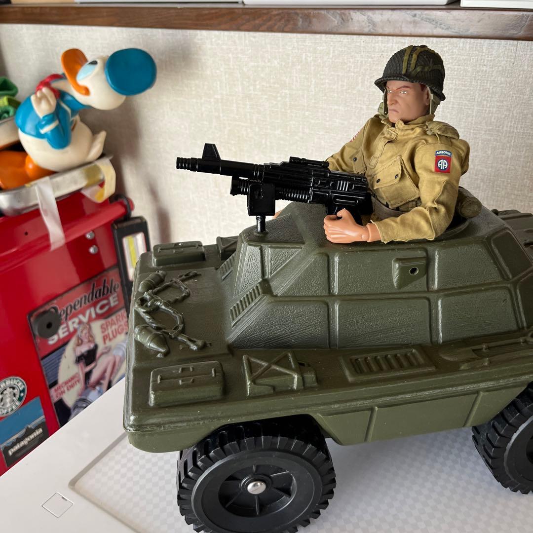 GI.joe (action man) 走行車　サニースマイル社　1970年代