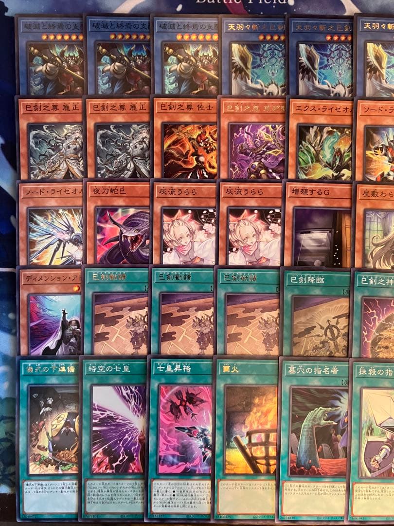 フォロワー様5%オフ　大会構築　巳剣ライゼオルデッキ　①