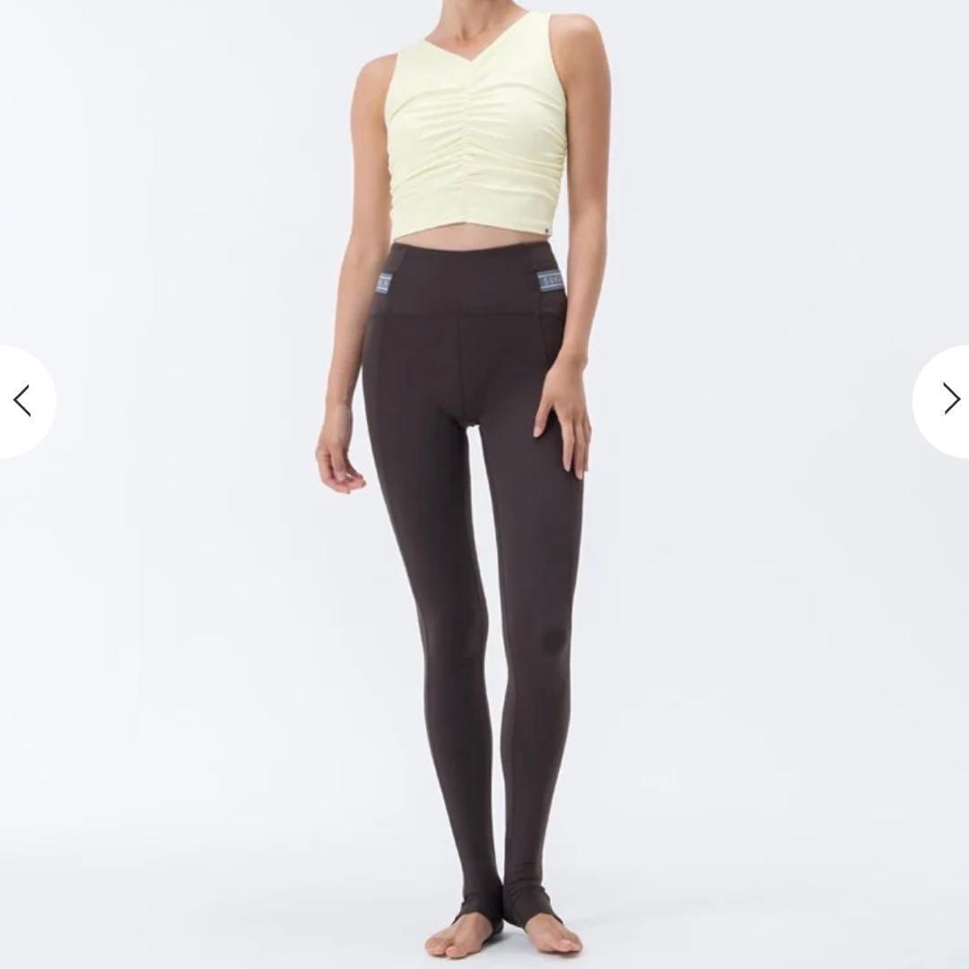 LAVA サイドベルトトレンカレギンス L エスプレッソ