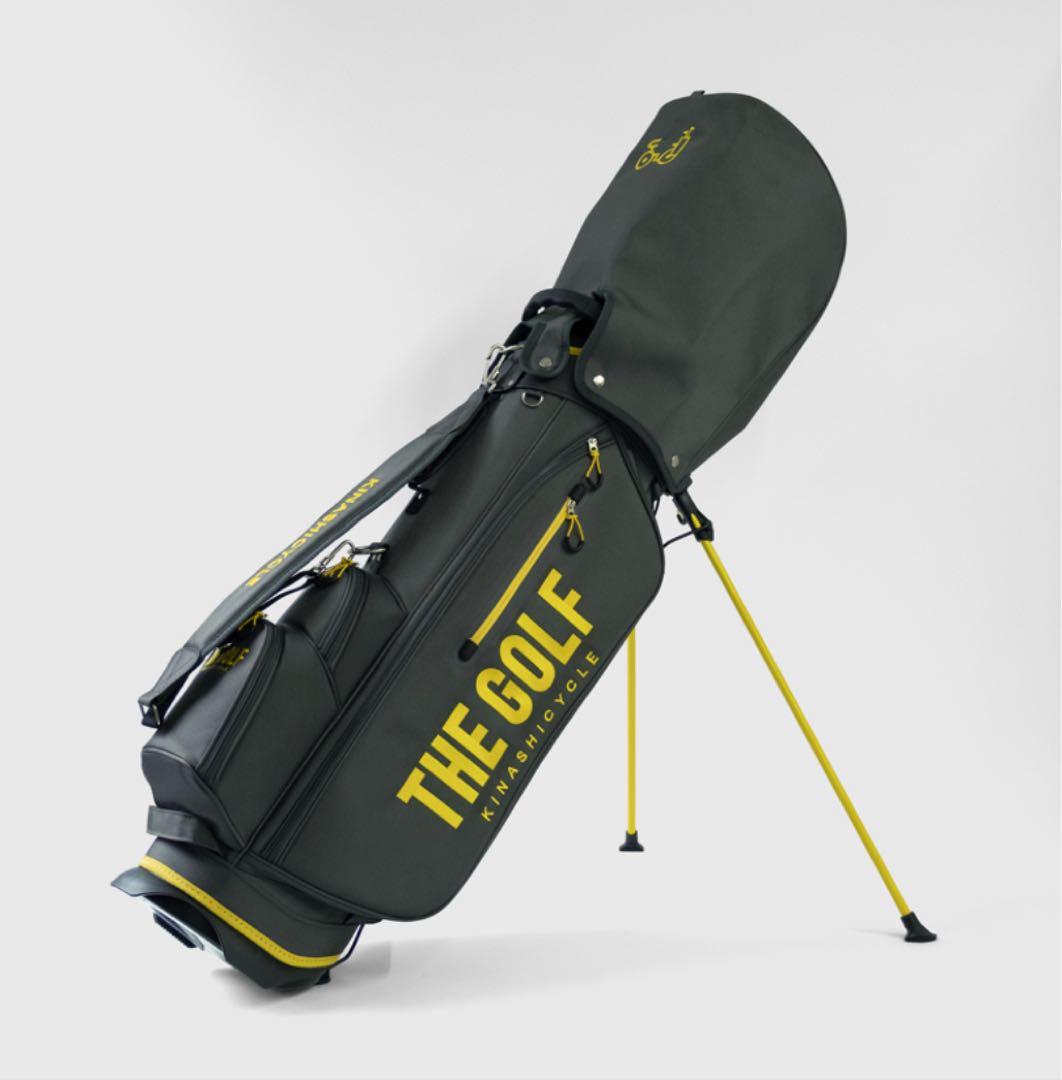 【新品未使用・希少】キャディバッグ(THE GOLF) 木梨サイクル　カーキ