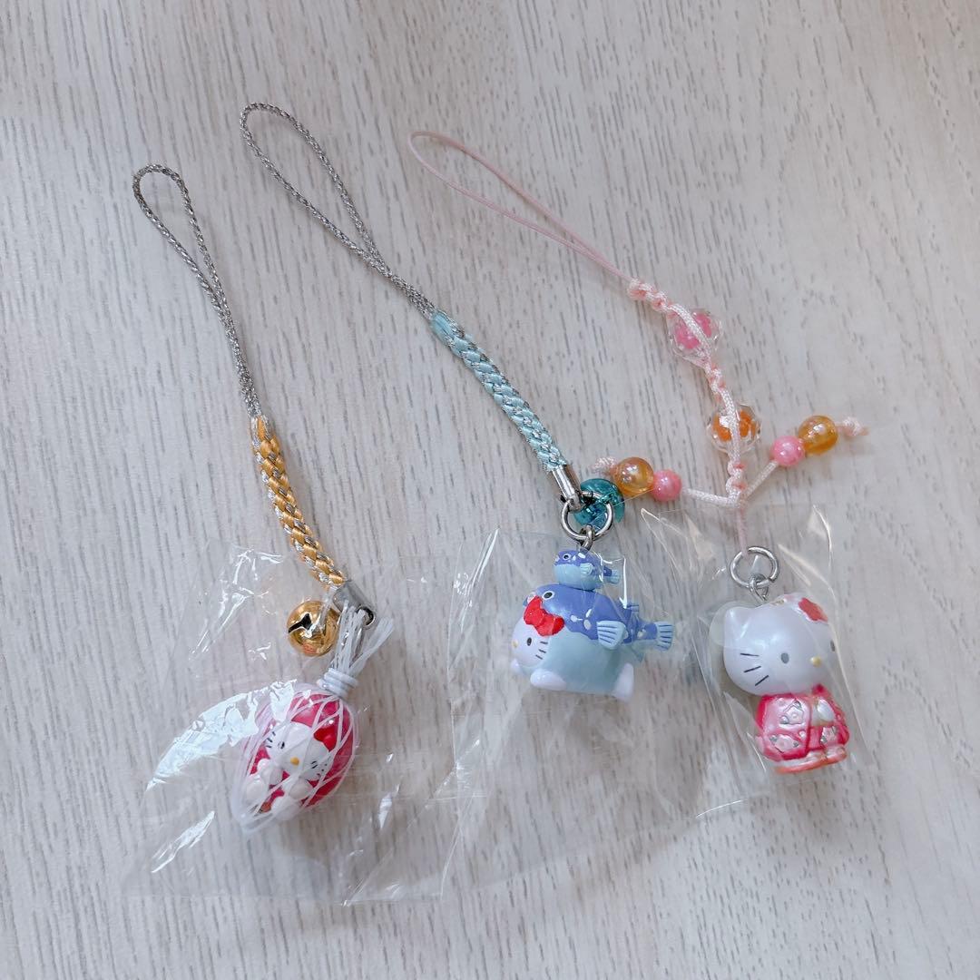 ご当地キティ ストラップ　17個セット