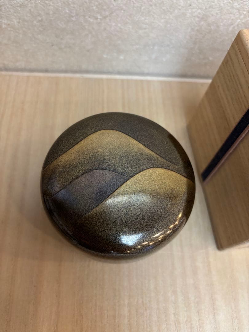 平棗　遠山蒔絵　内銀　光入作