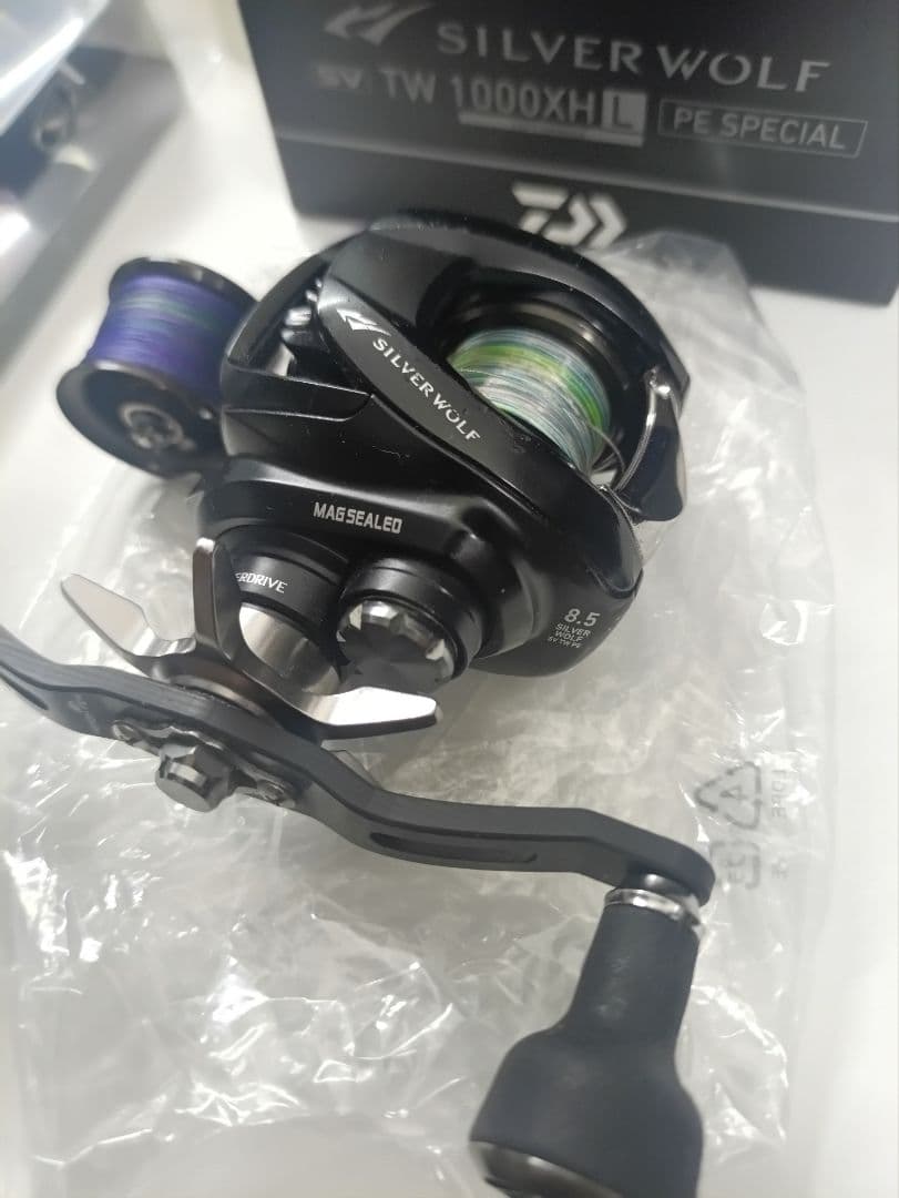 ダイワ　シルバーウルフ　SV　TW　1000XHL 替えスプール・替えハンドル