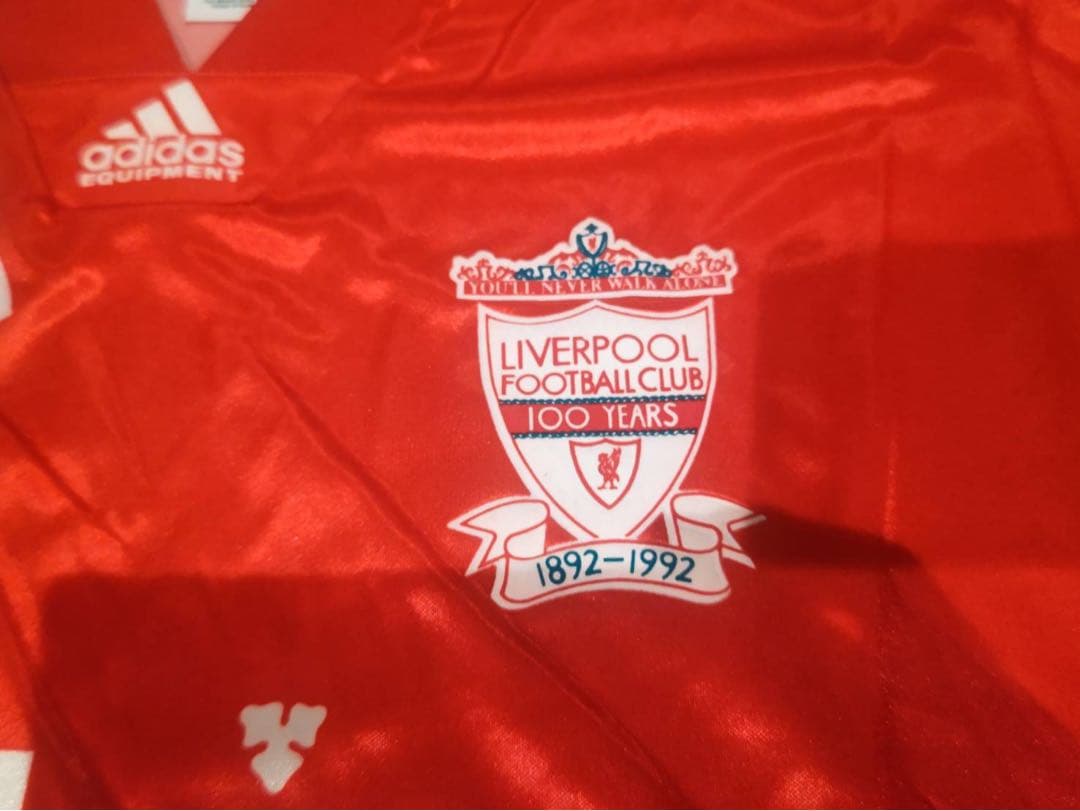 希少！リヴァプールFC adidas 1992-93シーズン 100周年記念