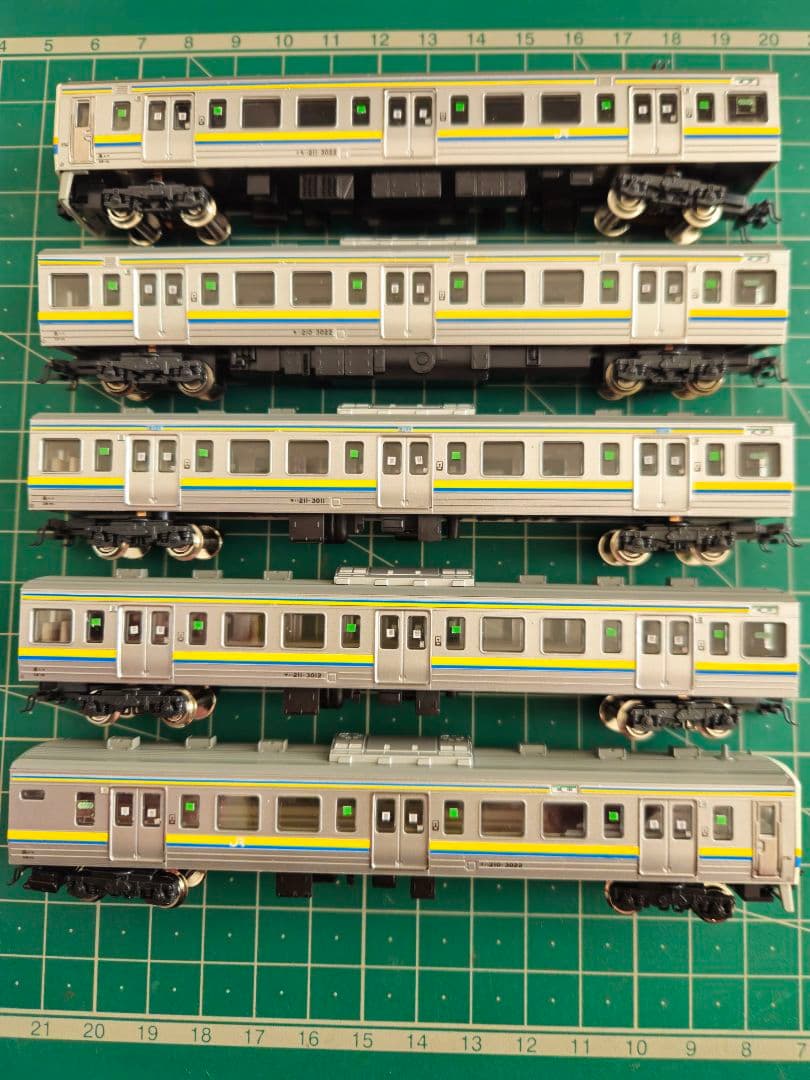 KATO 211系3000番台　５両セット(房総色)