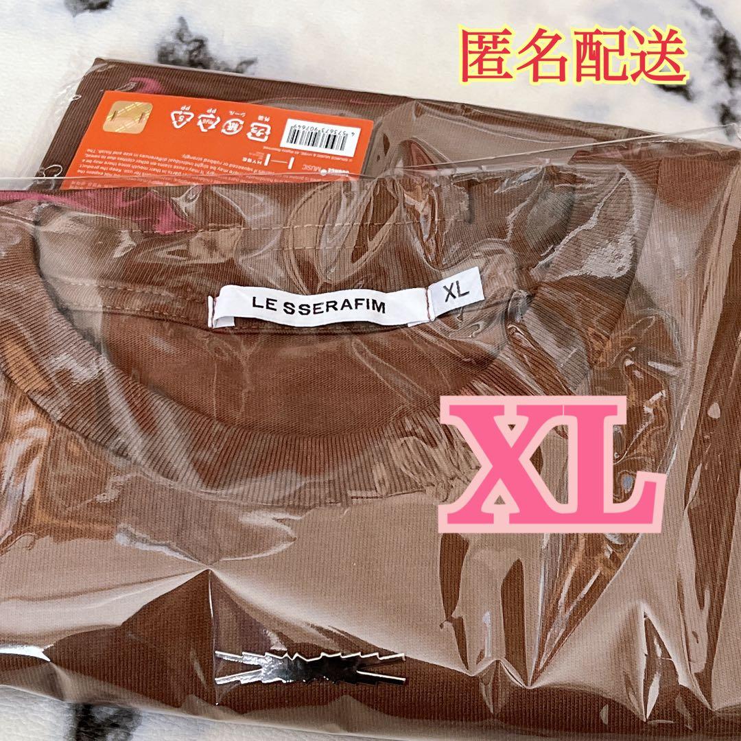 Le Sserafim EASY CRAZY HOT Tシャツ XL ①