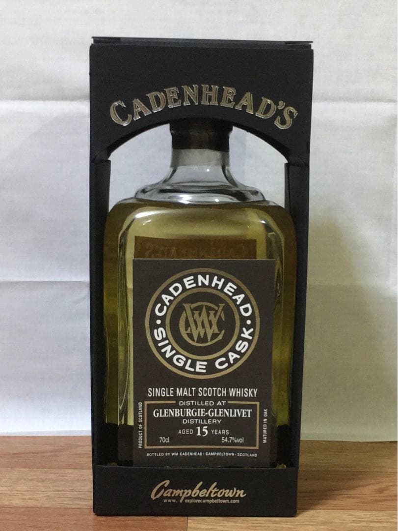 旧ボトル グレンバーギー15年&ケイデンヘッド 15年&シグナトリー 15年