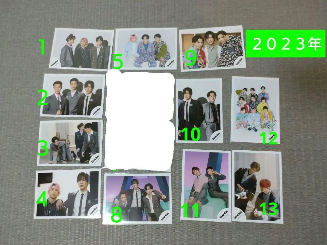  Man 公式写真 バラ売り可能◎７２枚