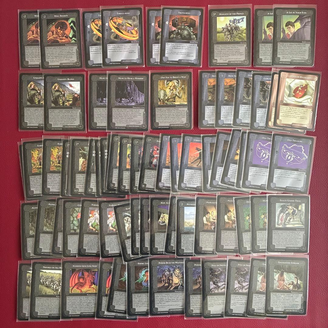 ミドルアース　カード　Against the Shadow ccg 一つの指輪