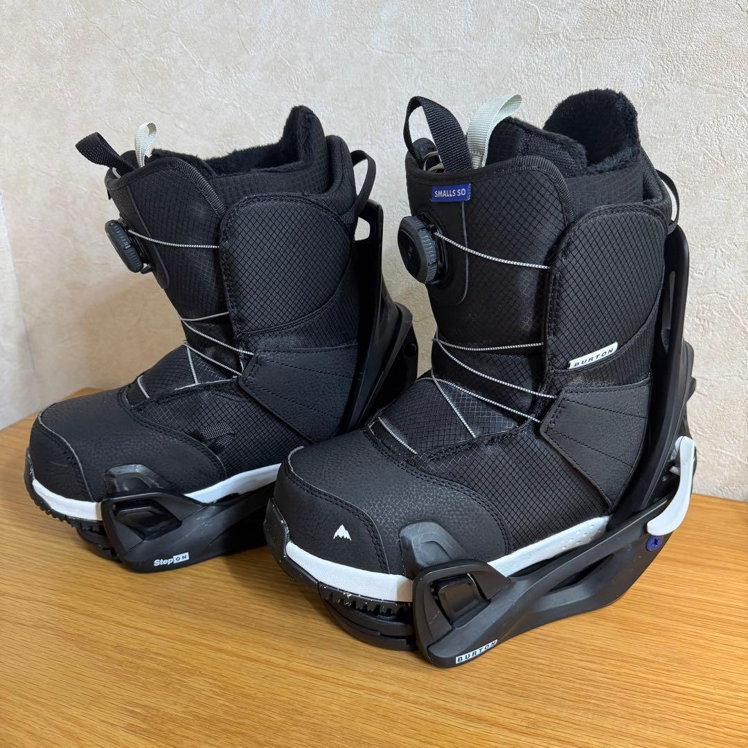 【24cm】 BURTON STEP ON バイン付き バートン ステップオン