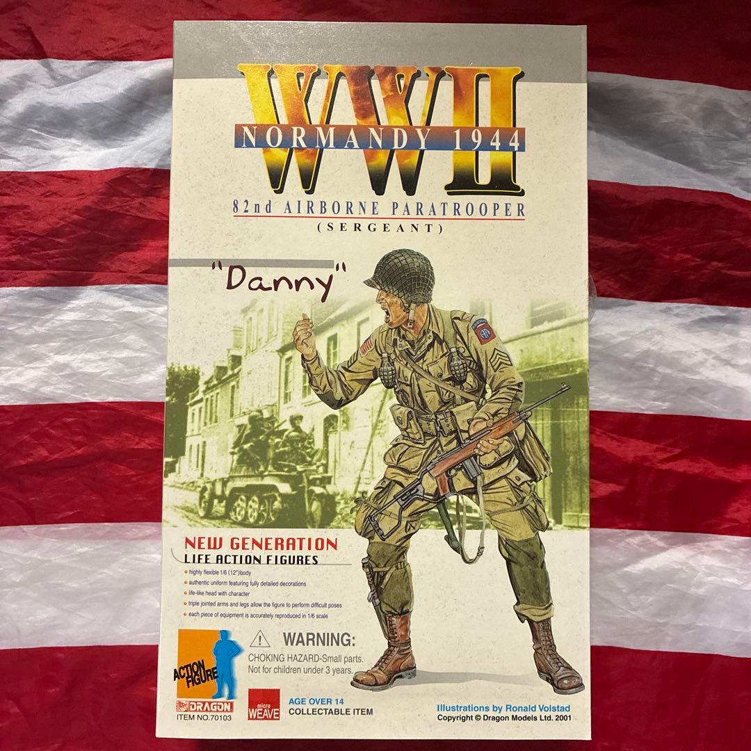 ドラゴンモデルズ製　1/6アメリカ陸軍第82空挺師団　デァニー軍曹