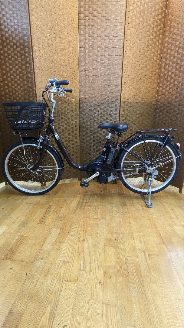 U002 美品　バッテリー良好　電動自転車　YAMAHA　PA24SU