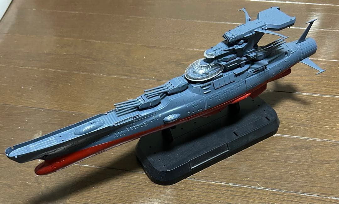 宇宙戦艦ヤマト　波動実験艦　銀河　1/1000 ジャンク