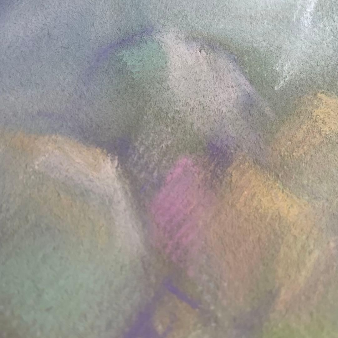 パステル画/色褪せない花束の贈り物/癒し/ヒーリング/パワースポット/アネモネ