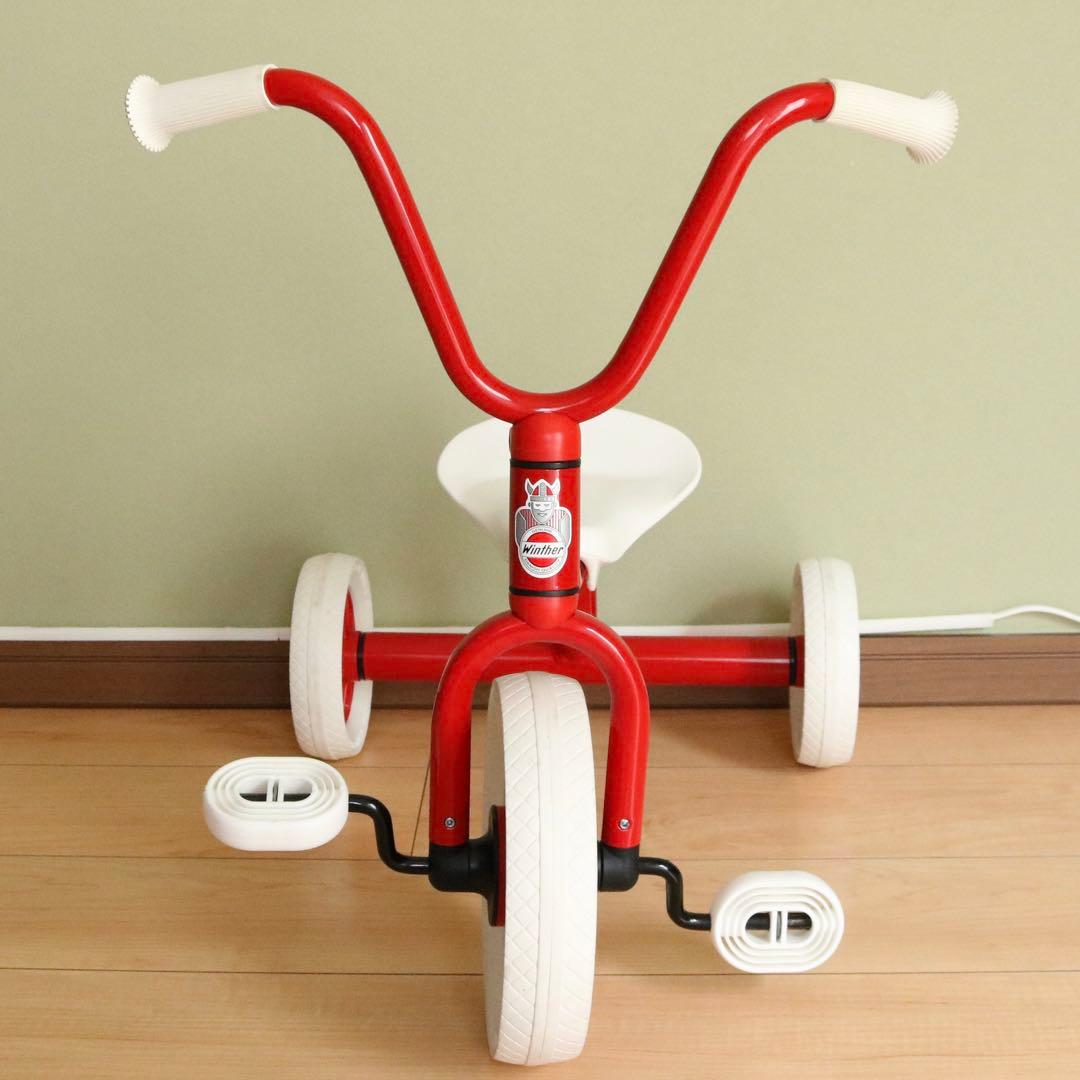 【美品❣️】ボーネルンド ウィンザー ペリカンデザイン三輪車 Vハンドル⭐︎