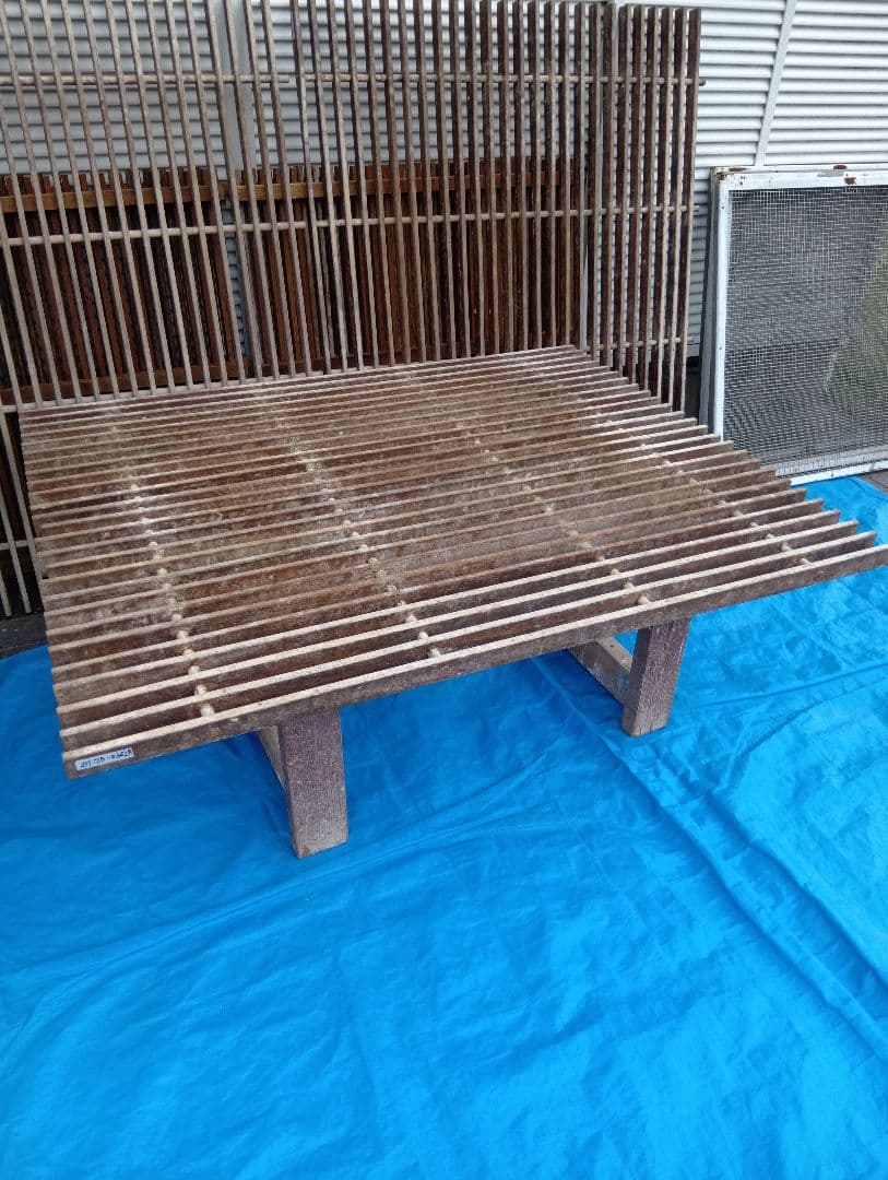 鳩舎 木製スノコ 2枚組 苗木 倉庫 盆栽 小屋 簀子 グレーチング 愛鳩の友