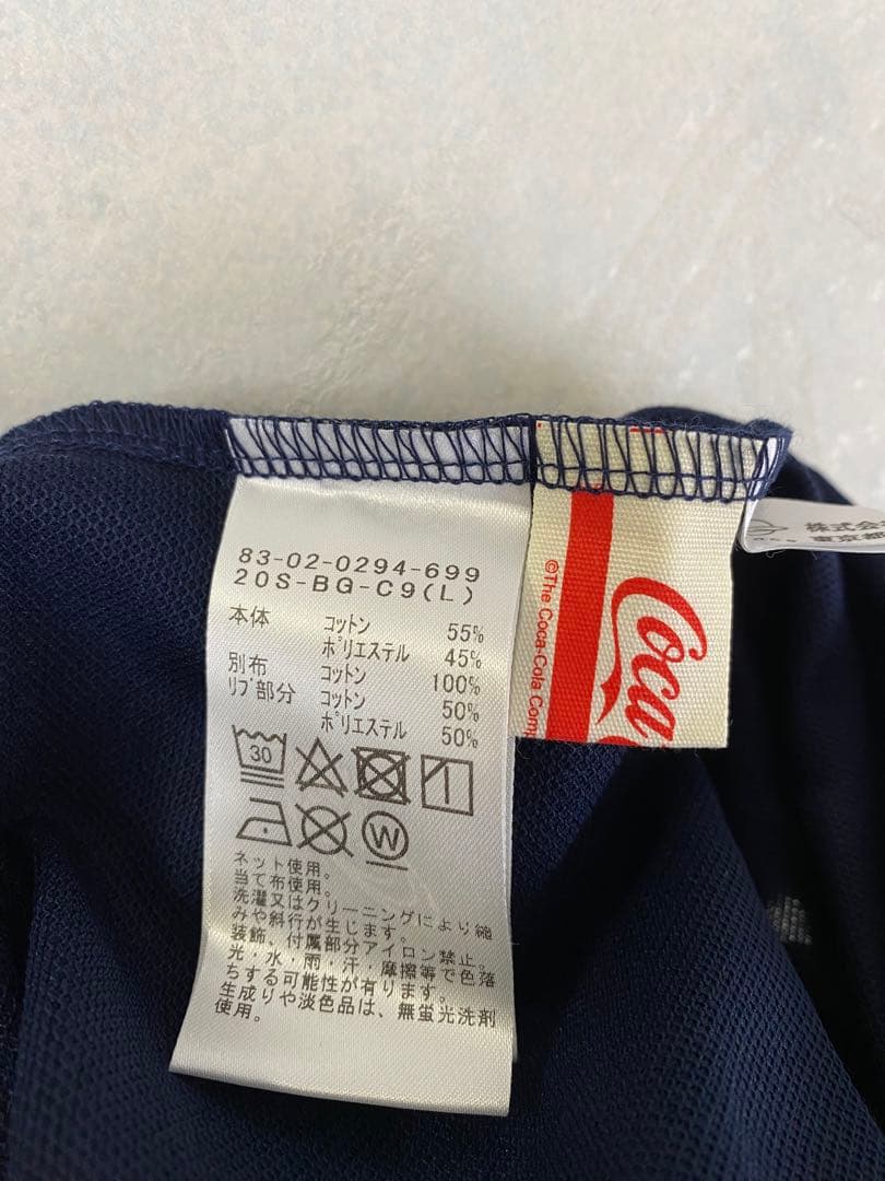 未使用品 BEAMS GOLF × Coca-Cola ポロシャツ サイズS