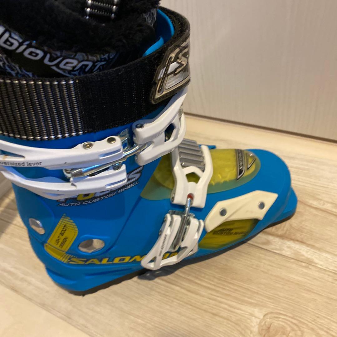 【23.5cm】 SALOMONサロモン スキーブーツ ジュニア　レディース