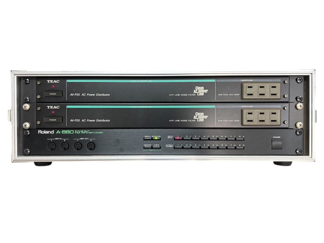 DTM・DAW TEAC AV-P25 Roland A-880