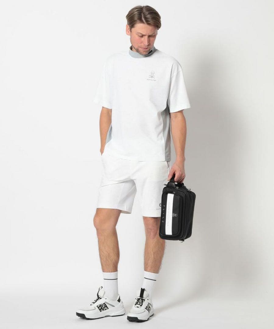 新品 ★ MARK&LONA ショーツ 白 マーク＆ロナ ハーフパンツ