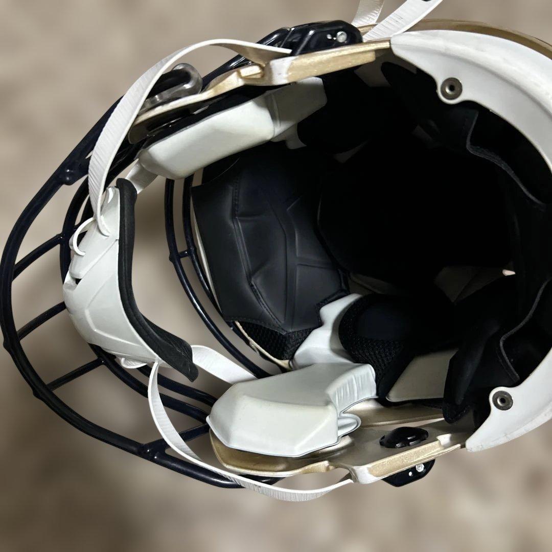 Riddell ゴールド アメリカンフットボールヘルメット　S