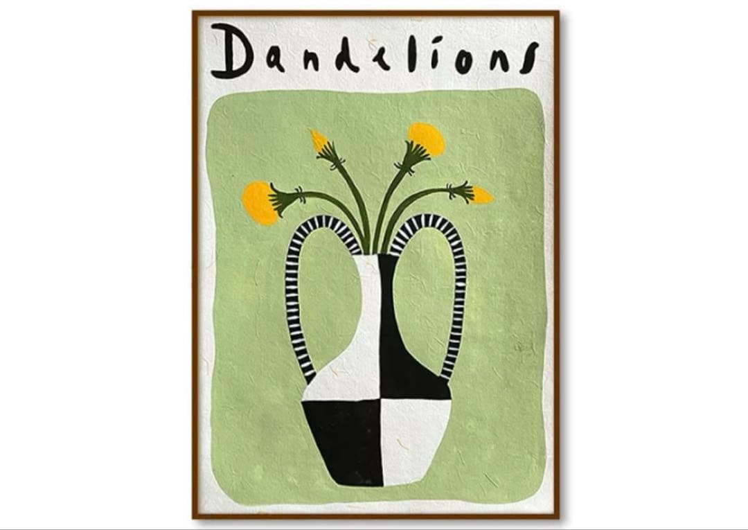 現代アート 絵画　ポスター