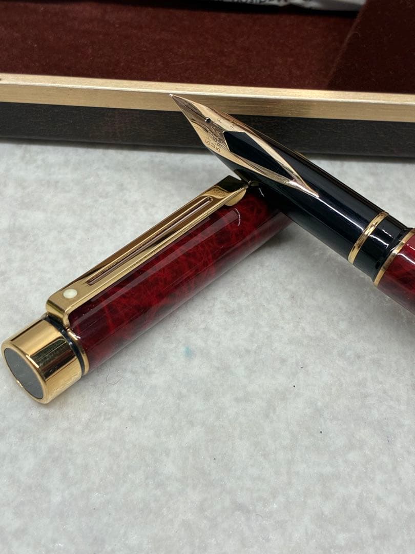 未使用/SHEAFFER/シェーファー/万年筆/タルガ/ペン先14K/585