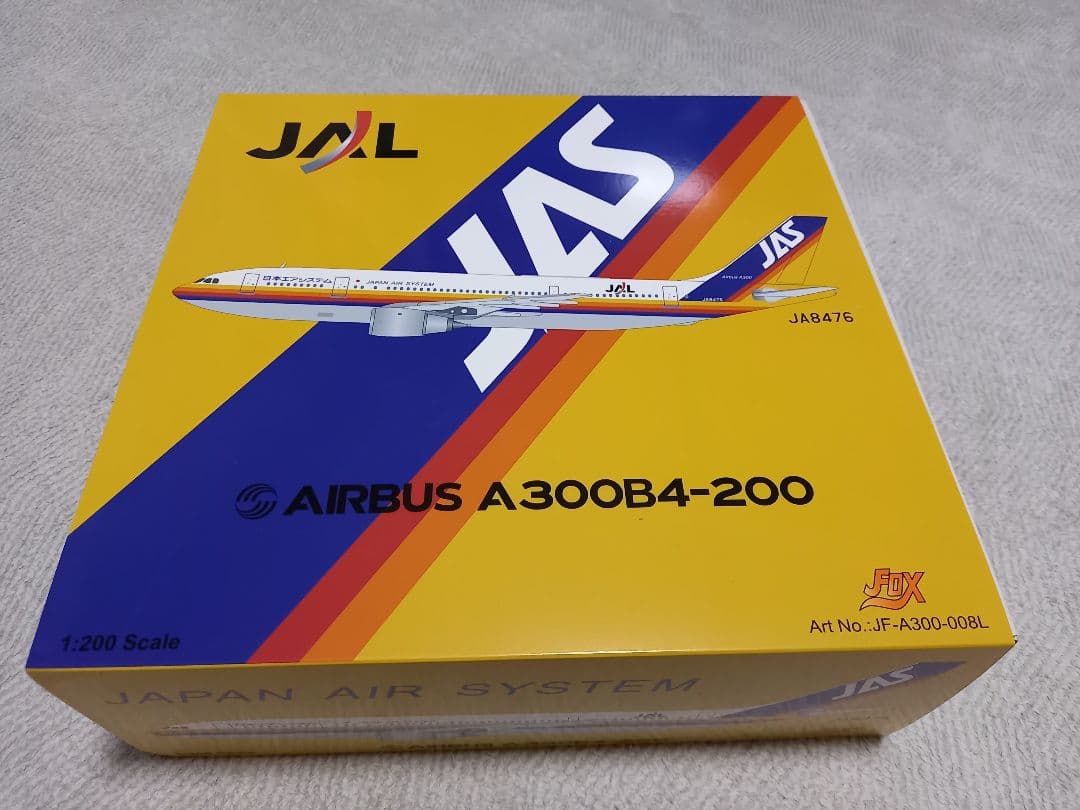 航空機・ヘリコプター 1/200 JFox JAS A300B4-200 JA8476