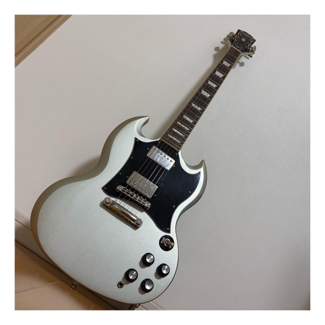 Epiphone SG Standard シルバー 2024年製 ソフトケース付