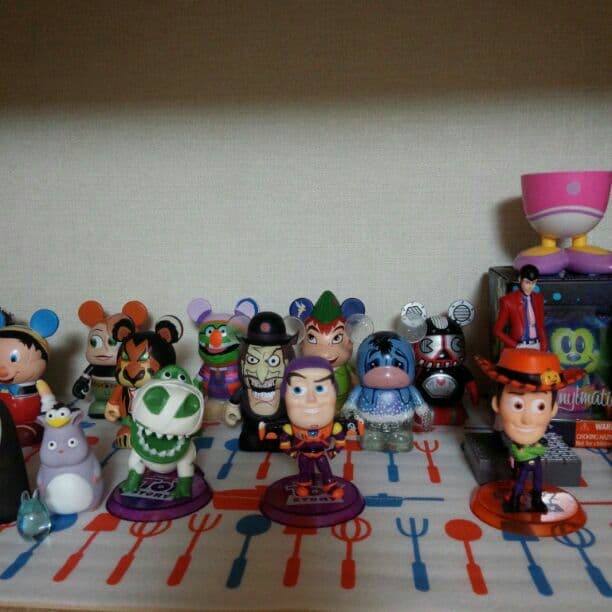 Vinylmation ディズニー　フィギュア　ドラえもん　ルパン　ジブリ