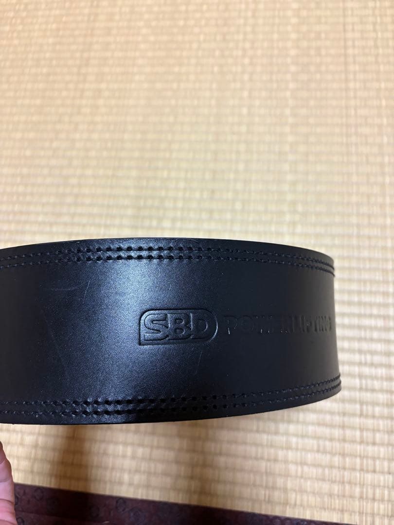 SBD POWERLIFTING トレーニング・パワーベルト 13mm Mサイズ