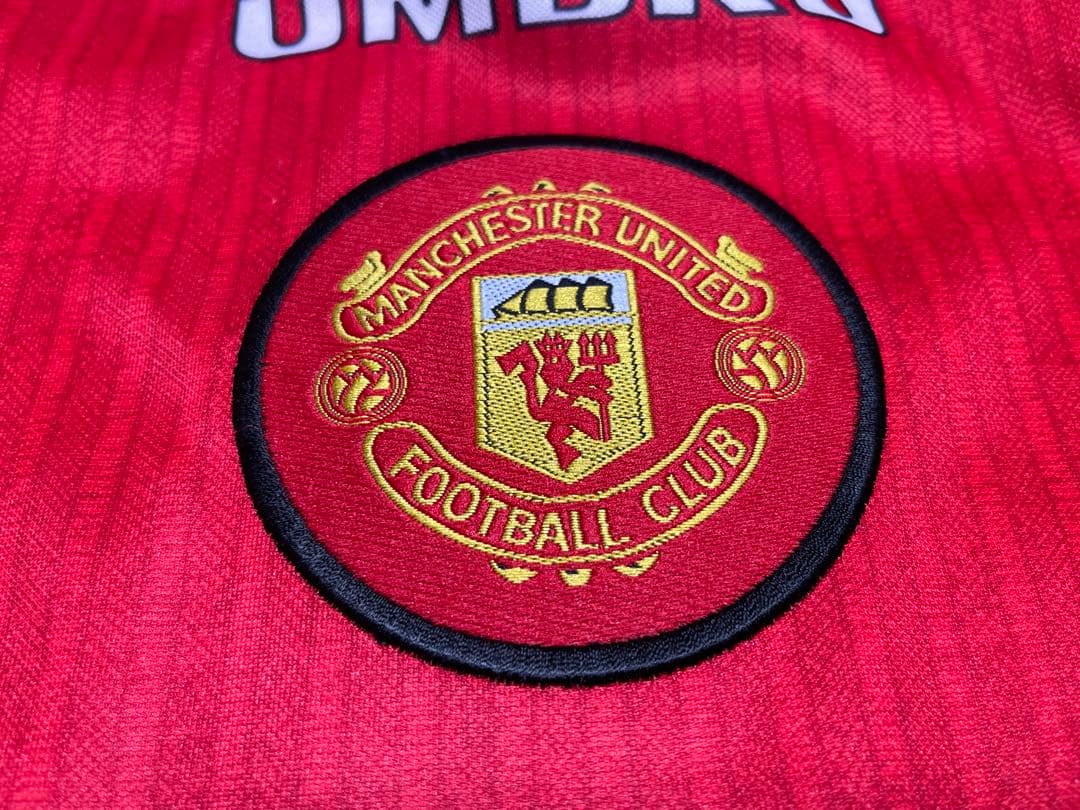 97-98 マンチェスターユナイテッド 長袖ユニフォーム M ベッカム