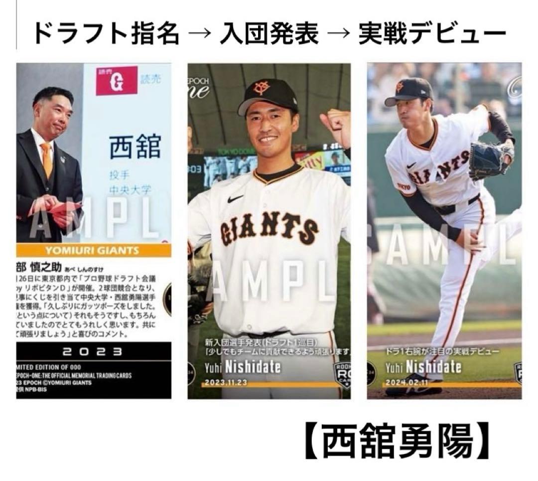 「3枚セット」【阿部慎之助】＆RC【西舘勇陽】