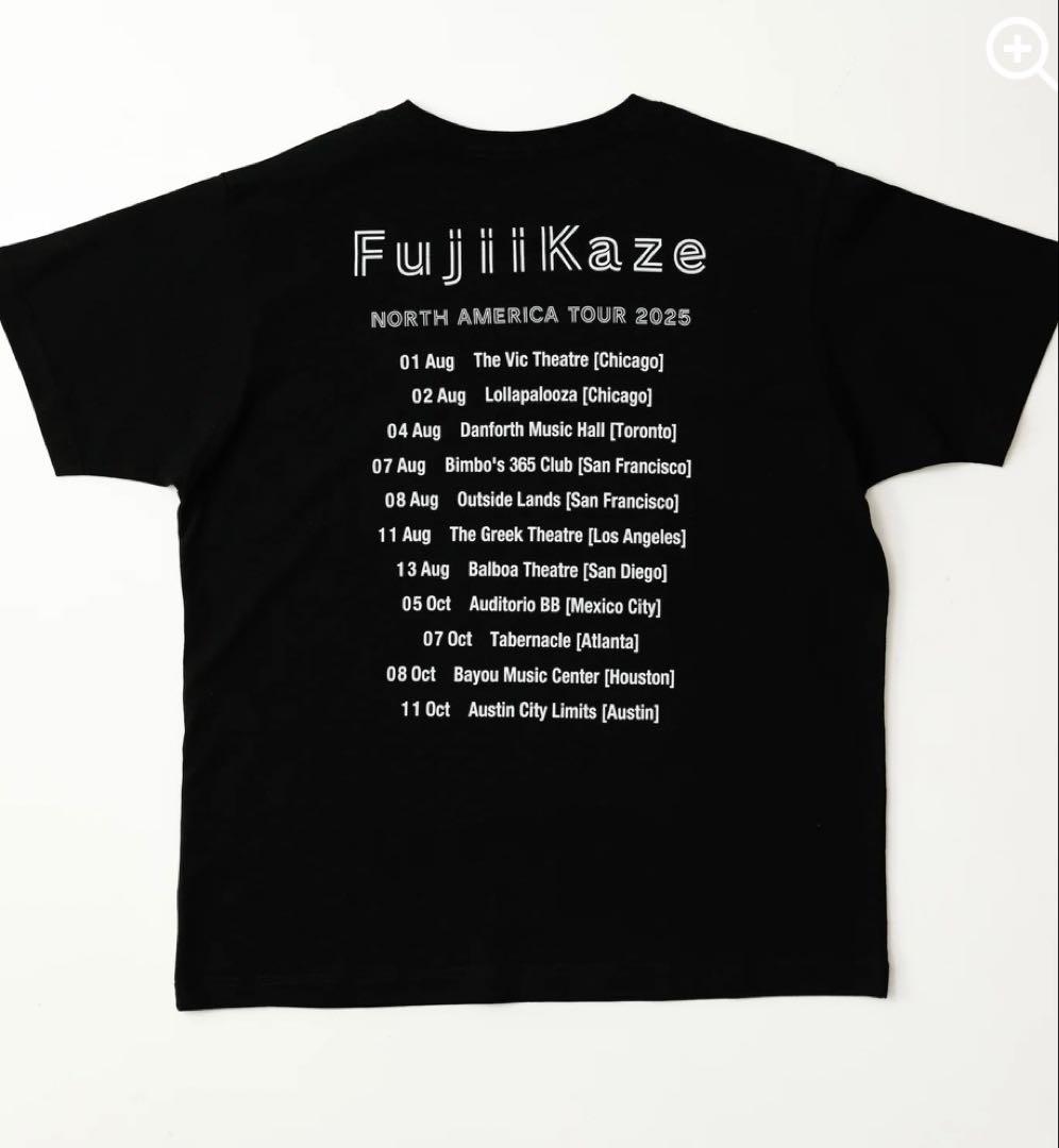 即購入⭕️藤井風　2025 ドリンクTシャツ　Mサイズ　新品 未開封ブラック