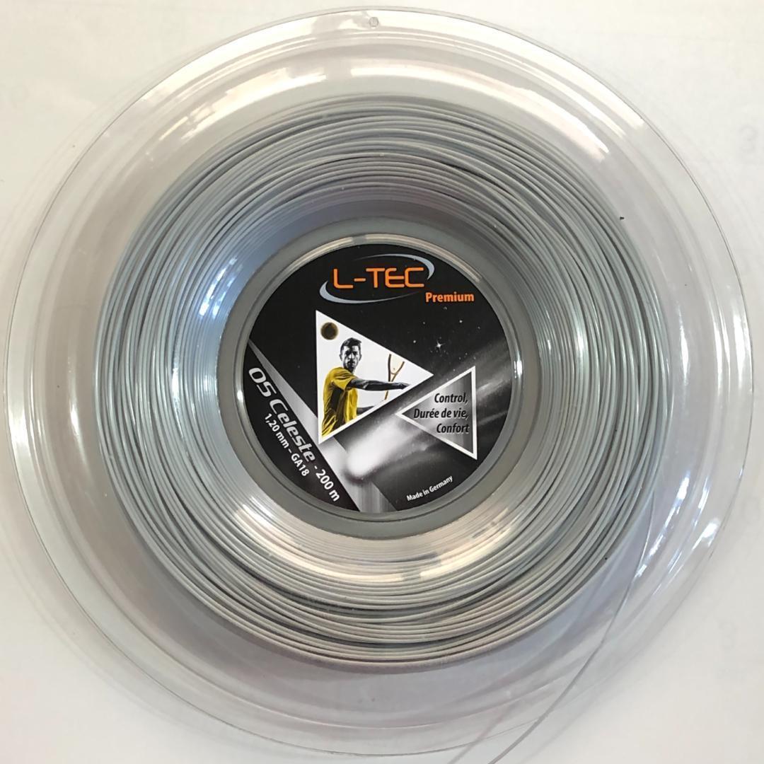 テニスガットの大革命！！L-Tecセレストシルバー1.20mm 200mロール