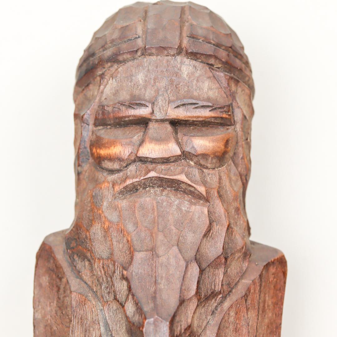 アイヌ彫刻 ニポポ 木彫 置物 民芸品